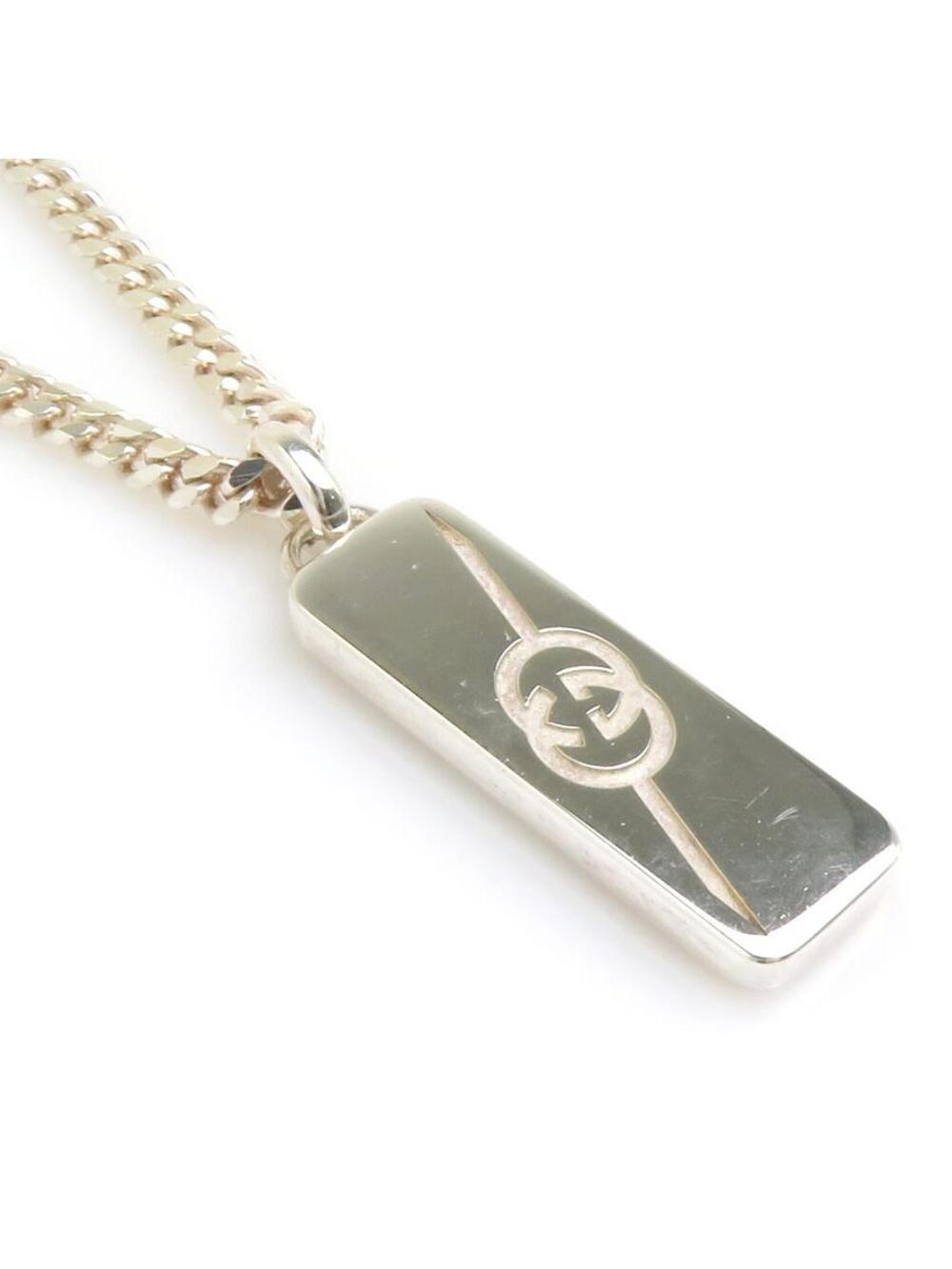 Auth Gucci Necklace Silver - #371798G22B